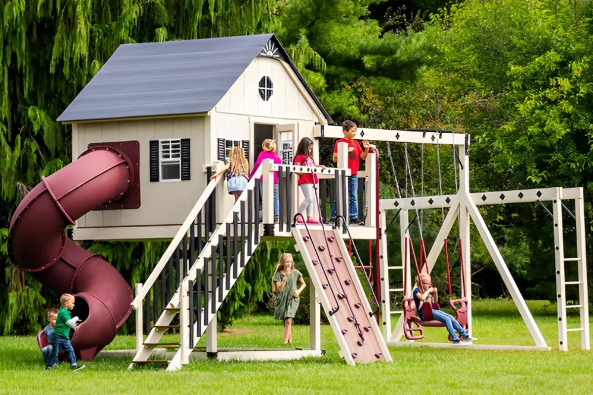 Swing set dimensions