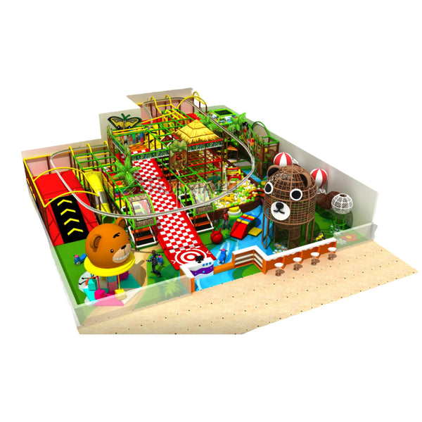 interactive indoor playground equipment