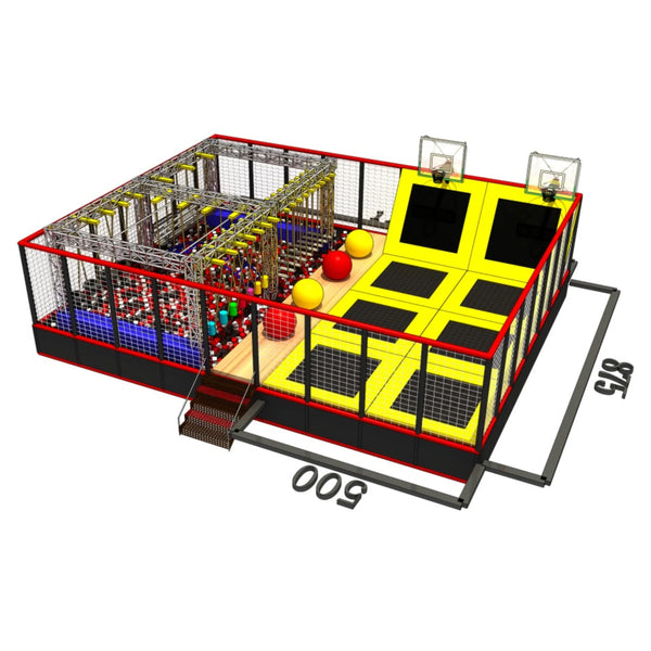 mini trampoline park